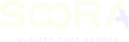 White logo ScoraHD